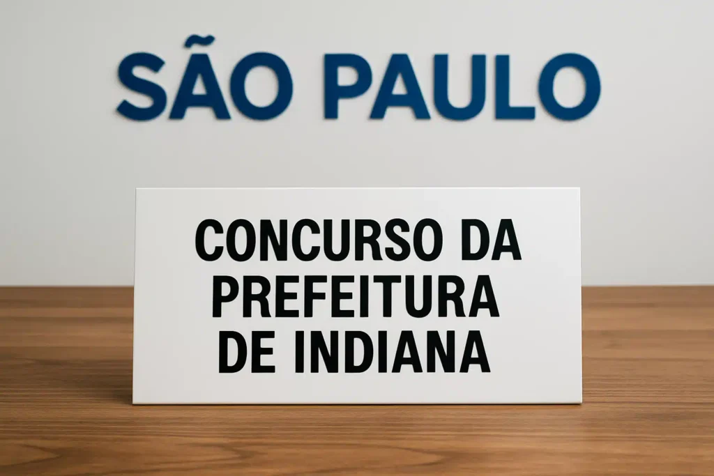 Inscrições para concurso da Prefeitura de Indiana vão até 12 de fevereiro – Salários de até R$ 17.805,15