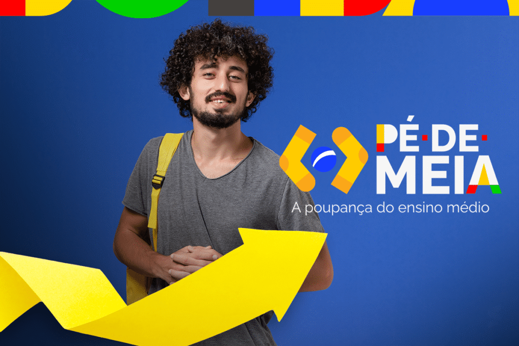 Pagamento do Pé-de-Meia de R$ 1.200 ocorrerá após o Carnaval